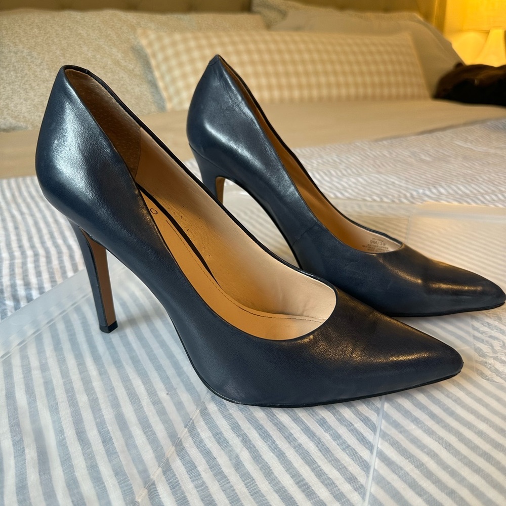 Navy Blue Vince Camuto Heels